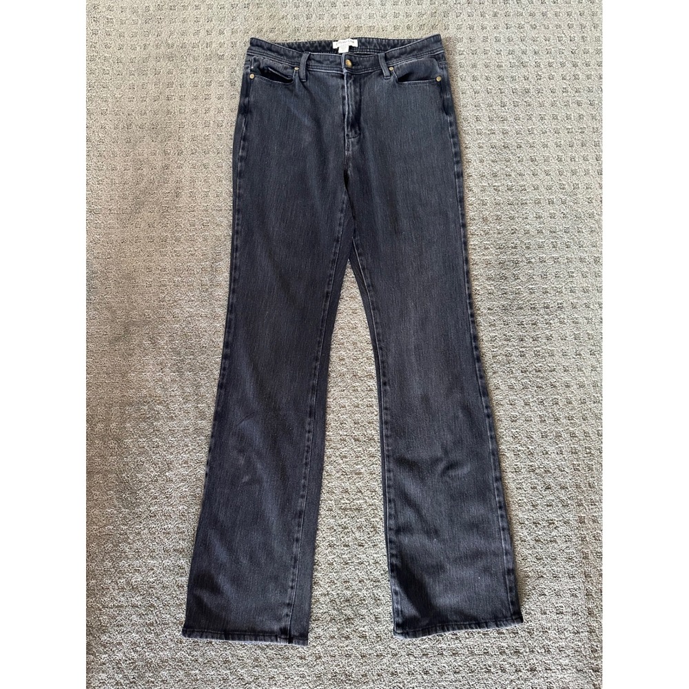 Coldwater Creek Classic Fit Jeans 8T Charcoal Gray Excellent